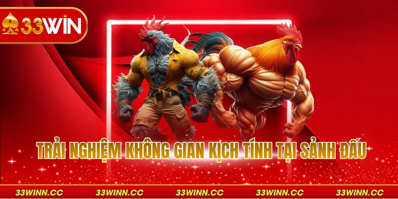 Trải nghiệm không gian kịch tính tại sảnh đấu
